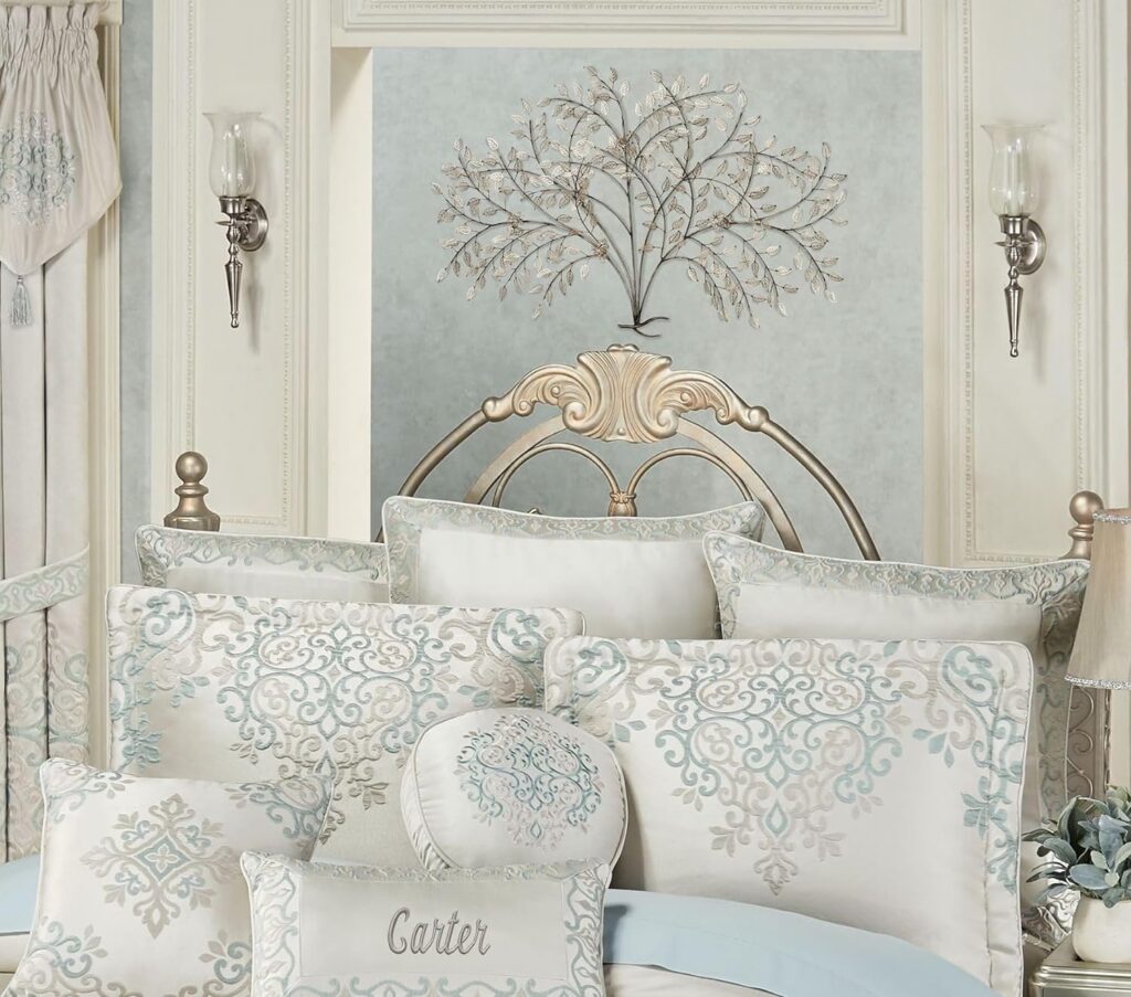 Touch of Class Moment of Peace Tree Wall Sculpture Art - Cream - Metallic Artwork, Openwork Leaves, Stylized Aesthetic, Nature Inspired Design Touch of Class Moment of Peace Tree Wall Sculpture Art - Cream - Metallic Artwork, Openwork Leaves, Stylized Aesthetic, Nature Inspired Design