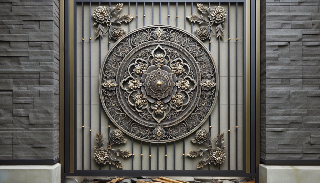 Can metal wall art be hung on a metal gate? Can metal wall art be hung on a metal gate?