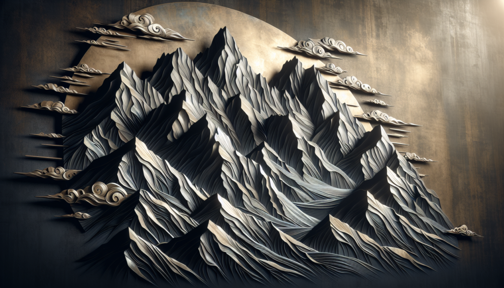 Exploring popular mountain wall art designs in metal