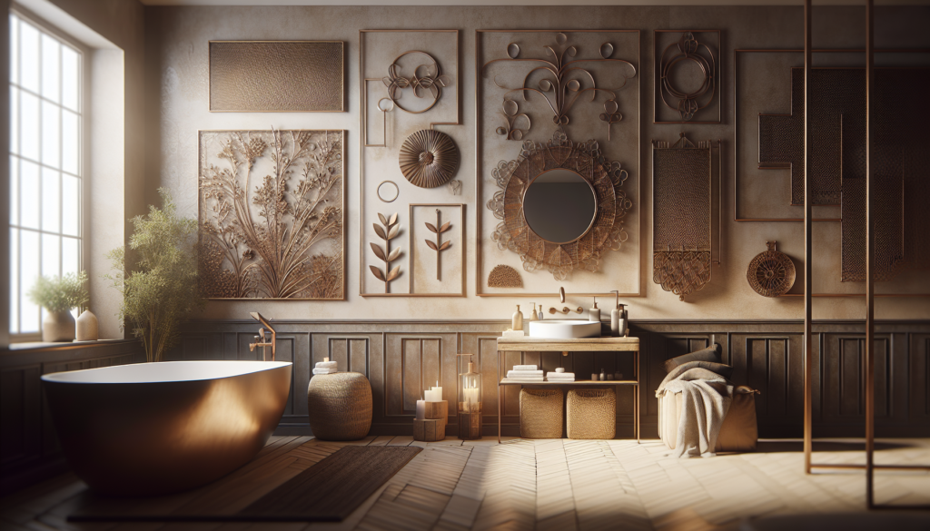 Incorporating Metal Wall Art in Your Bathroom Decor