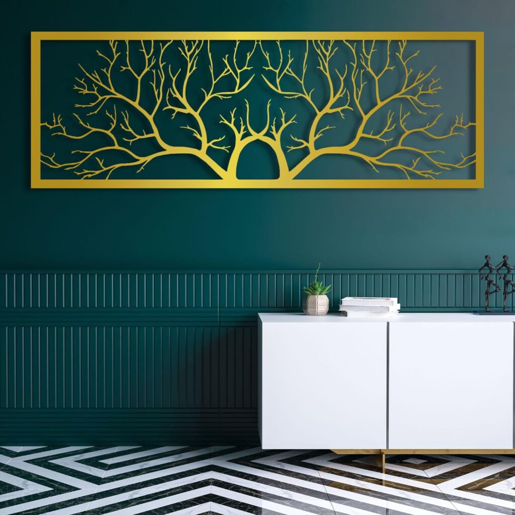Metal Wall Decor, Tree of Life Wall Art, Tree of Life Decor, Metal Branch Wall Decor, Metal Branch Wall Decor, Black Metal Wall Art, Tree of Life Wall Decor (55 x 19 | 140 x 47 cm (consist of 2 pieces), black) Metal Wall Decor, Tree of Life Wall Art, Tree of Life Decor, Metal Branch Wall Decor, Metal Branch Wall Decor, Black Metal Wall Art, Tree of Life Wall Decor (55 x 19 | 140 x 47 cm (consist of 2 pieces), black)