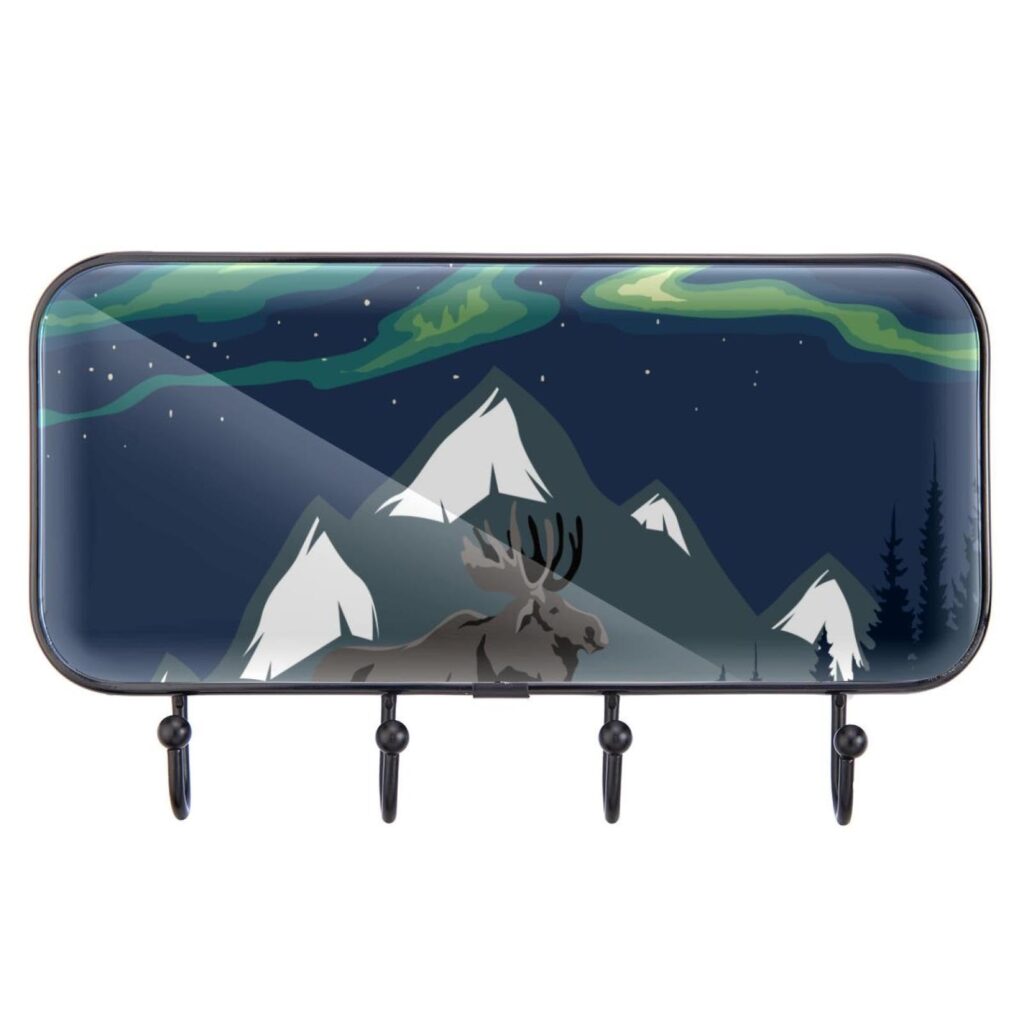 Hanging Metal Mountain Wall Art: Adhesive Hooks or Other Options?