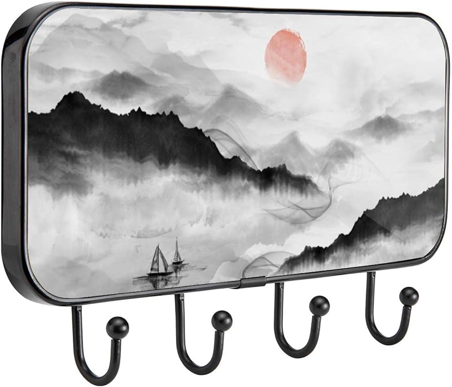 Hanging Metal Mountain Wall Art: Adhesive Hooks or Other Options?